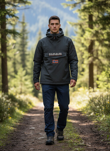 Šuškavci: Šuškavac, L, bоја - Siva, Raincoat — 1