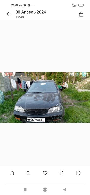 5 ступка: Honda Inspire: 1995 г., 2.5 л, Автомат, Бензин, Седан