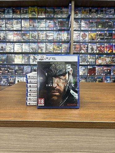 ox və kaman: PS 5 üçün "Metal Gear Solid Snake Eater" oyun diski Metal Gear Solid — 1