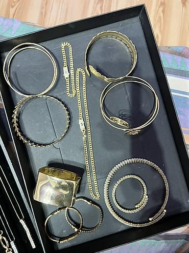 Наборы украшений: РАСПРОДАЖА Набор бижутерии бу и новые в современном стиле: 1) — 8