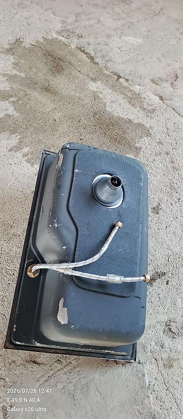 Mətbəx çanaqları: Mətbəx üçün paslanmayan poladdan birgözlü lavabo və qarışdırıcı kran — 3