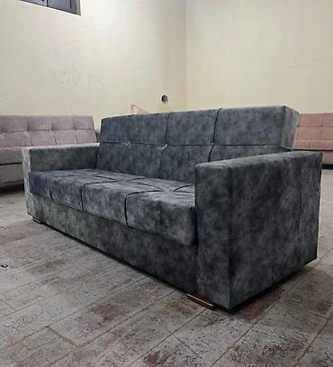 iki divan: Divan-kravat, Qonaq otağı üçün, Parça, Bazalı, Açılan, Kitab — 4
