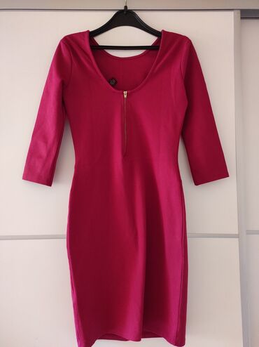 elegantne haljine kupujemprodajem: A-Dress S (EU 36), bоја - Roze, Drugi stil, Dugih rukava