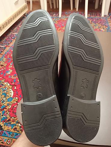 Ayaqqabılar: Klassik kişi ayaqqabısı – qara rəng, kap-toe dizayn - Model: slip-on — 5