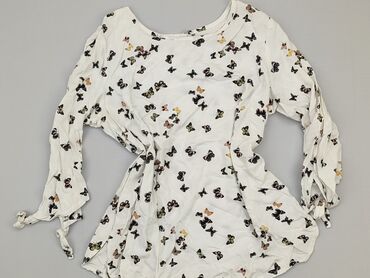 białe koronkowe bluzki ze stójką: Blouse, S (EU 36), condition - Very good