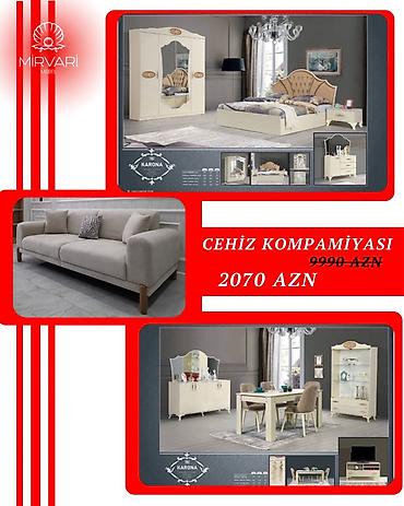 Sifarişlə yataq dəstləri: Mebel dəsti – “Mirvari” kolleksiyası Cehiz komplektləri müxtəlif — 5