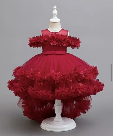 Платья: Детское платье, цвет - Розовый — 4