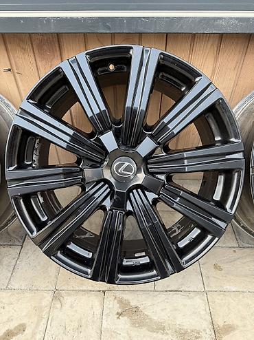 r20 lexus: Литые Диски R 21 Lexus, Комплект, отверстий - 5, Б/у — 7