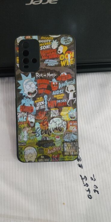 чехол на телефон redmi 9t: Продам эксклюзивный чехол для Redmi 9T, тема "Рик и Морти" картинка