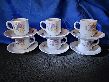 pepco case: Soljice nove Zajecar porcelan iz 70ih.godina. Nove soljice,jedna — 5