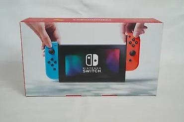 Nintendo Switch: Sređen tekst: Nintendo Switch V1 sa originalnom kutijom. Konzola je u — 1