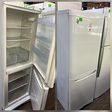 Indesit iki kameralı soyuducu - Ağ korpus, alt hissədə ayrıca