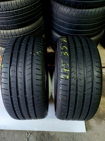 резина для: Шины 275 / 35 / R 21, Лето, Б/у, Пара, Легковые, Германия, Bridgestone