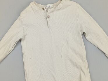 czarna bluzka siateczka: Bluzka, H&M, 8 lat, 122-128 cm, stan - Bardzo dobry