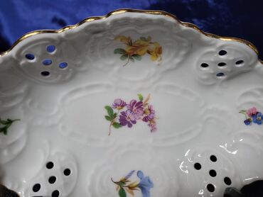 Ostalo posuđe: Korpa nova Lindner porcelan Zapadna Nemacka 70,80te. Korpica nova,sve — 7