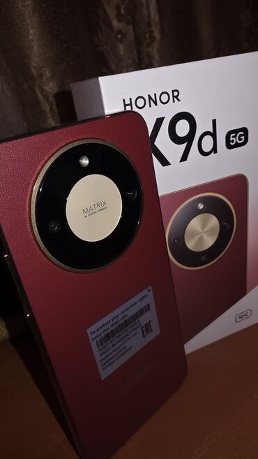 Honor: Honor X9d, 256 GB, rəng - Qırmızı, Barmaq izi — 6