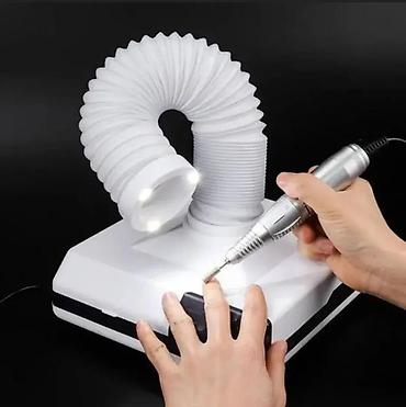 relx 5v 700ma: Profesionalni skupljač prašine za nokte – 60W sa LED osvetljenjem — 1