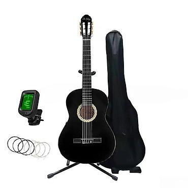 gitara capo: "De Silva CG44-S BK 4/4" klassik gitara dəsti Brend: De Silva Məhsulun — 1