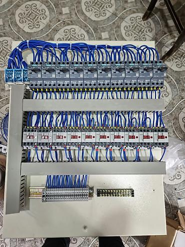 yumurta sekilleri: Elektrik paneli, müxtəlif elektrik dövrələrini idarə etmək və qorumaq — 8