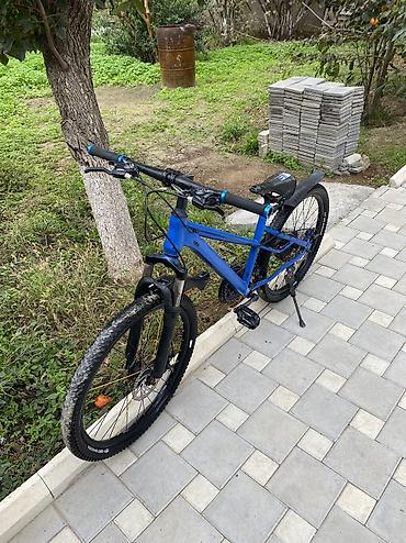 velosiped giant: Dağ velosipedi – mavi rəng, alüminium tipli çərçivə - Ön amortizatorlu — 2