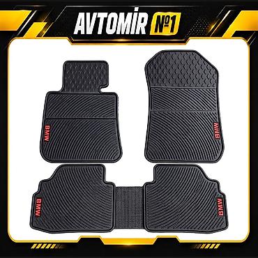 BMW E46 1998-2006 üçün salon rezin ayaqaltı BMW E46 1998-2006 üçün