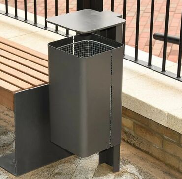 Tullantı qabları: Metal EN MMC olaraq istədiyiniz forma və ölçüde demir işlerinin — 3