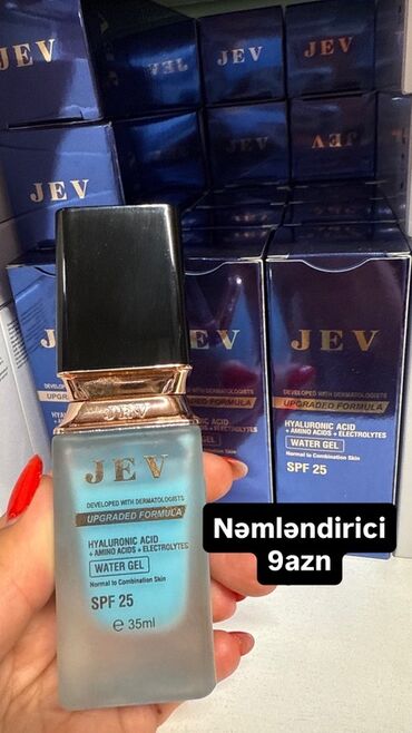 Kosmetika dəstləri: JEV makiyaj və dəriyə qulluq məhsulları - JEV Liquid Foundation Cream — 4