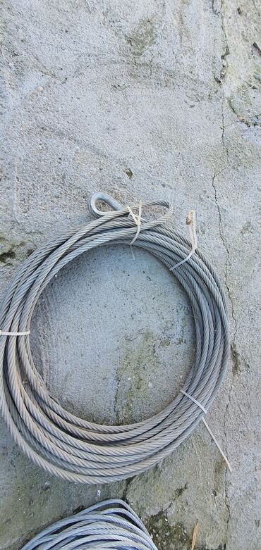 Digər metal məhsullar: Tros. İzolyasiya olunanda var. Qiymet ölçüye görə deyisir. 50 — 8