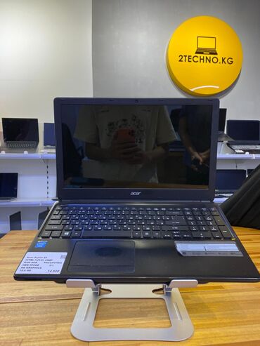 Ноутбуки: Ноутбук, Acer, 4 ГБ ОЗУ, Intel Celeron, 15.6 ", Б/у, Для несложных задач, память HDD