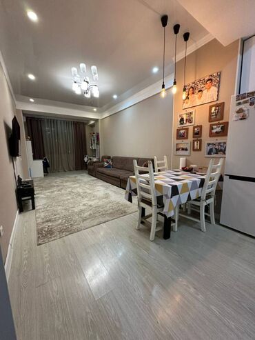 сдаю 1комнатную квартиру на долгий срок в районе кок жар: 2 комнаты, 67 м², Элитка, 12 этаж, Евроремонт