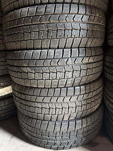 Шины 215 / 65 / R 16, Зима, Б/у, Комплект, Легковые, Япония, Dunlop