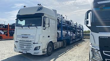 автовоз вольво: Тягач, DAF, 2014 г., Сar carrier trailer — 7