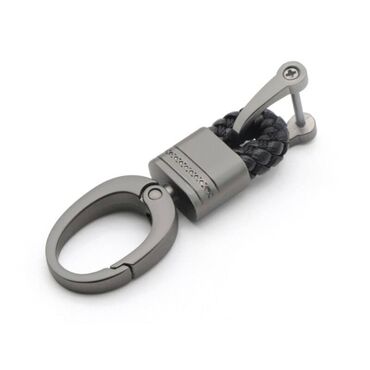 брелок ключ: Автомобильный универсальный брелок с плетеной оплеткой для ключей