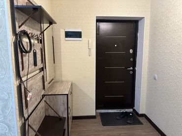 квартира с подсления: 1 бөлмө, 43 кв. м, Элитка, 4 кабат, Евроремонт