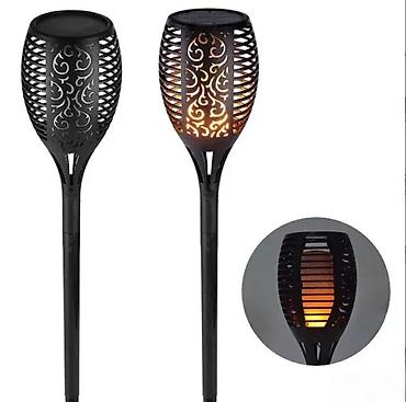 Baštenska rasveta: Solarna LED baštenska baklja – efekat treperave vatre - Dekorativna — 1