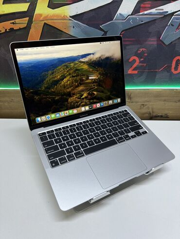 ноутбук macbook: Ноутбук, Apple, 8 ГБ ОЭТ, Apple M1, 13.3 ", Жумуш, окуу үчүн, эс тутум SSD