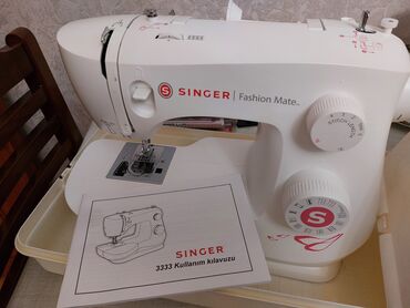 Paltar tikişi: Singer Fashion Mate 3333 Brend : Singer Rəng : White Gücü : 70 W Çəki — 2