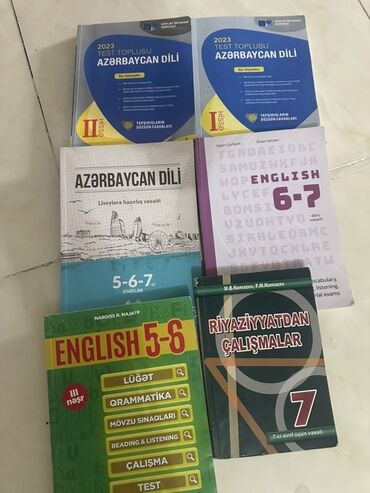 2 ci sinif testləri: Məktəb və abituriyent hazırlığı üçün dərslik və vəsaitlər dəsti