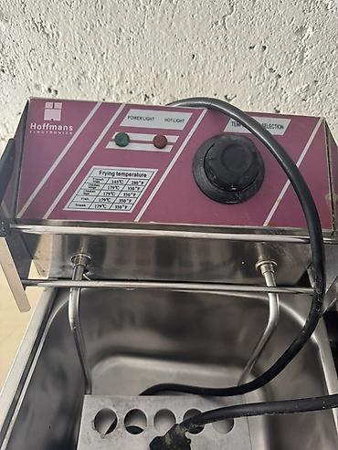 овощной: Двухсекционная электрическая фритюрница Hoffmans Electronics — 2