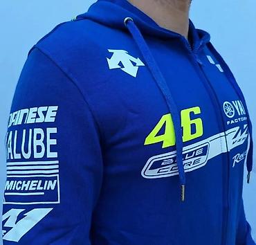 Duksevi: Yamaha MotoGP muška dukserica sa rajsferšlusom – plava - Sportski — 12