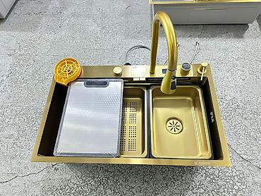 ağıllı lovhə: Ağıllı mətbəx çanağı – premium dizaynlı, çoxfunksiyalı quraşdırılan — 2