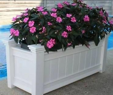 sintepon material: Dibçək gül gablari Məhsul: Taxta dekorativ çiçək yeşiyi/planter Dibçək — 3