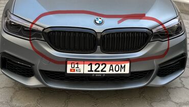 Тюнинг: BMW G30 Ноздри 3000с Диффузор 6000с Насадка для боковых зеркал 3000с