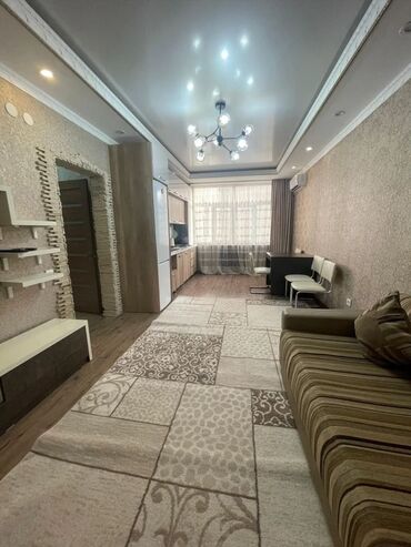 суточные квартиры в бишкеке 1 комнатные: 2 комнаты, 51 м², Элитка, 11 этаж, Евроремонт