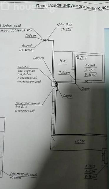 Продажа коттеджей и домов: Продаётся участок с домом в районе Тунгуч. Можно рассмотреть покупку — 10