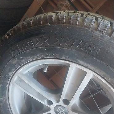 maxxis: Колеса в сборе 215 / 70 / R 16, Зима, Б/у, Комплект, Внедорожные (АТ/МТ), Литые, отверстий - 5 — 2