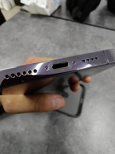 Apple iPhone: IPhone 14 Pro Max, Б/у, 256 ГБ, Deep Purple, Чехол, 89 % — 7