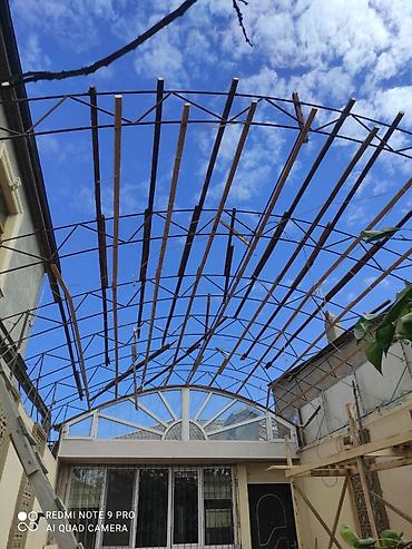 Metal fermalar: Metalkarkaslı talvar konstruksiyası – sökülmüş vəziyyətdə - Material — 3