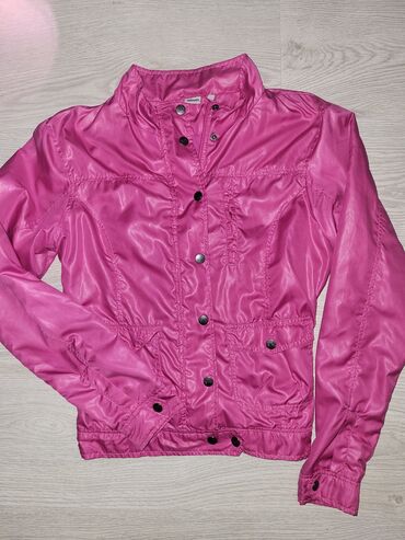 pink kozna jakna: Prolecna jaknica pise 164 ili kao za S bez ostecenja
