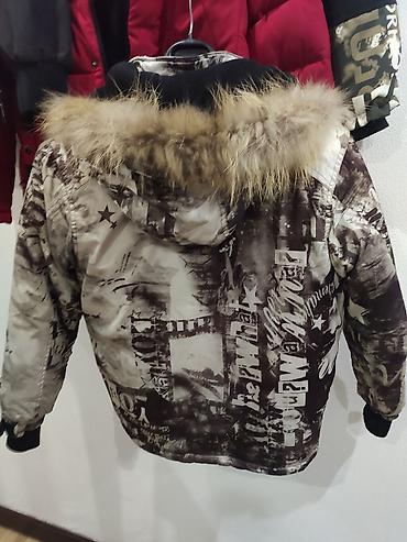 Верхняя одежда: Детская зимняя куртка SKORPIAN, рост 134 - Теплая утеплённая модель с — 11